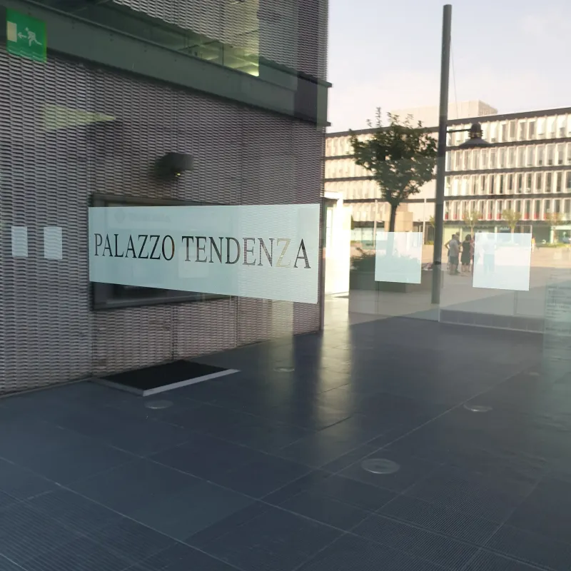 Ingresso di Palazzo Tendenza