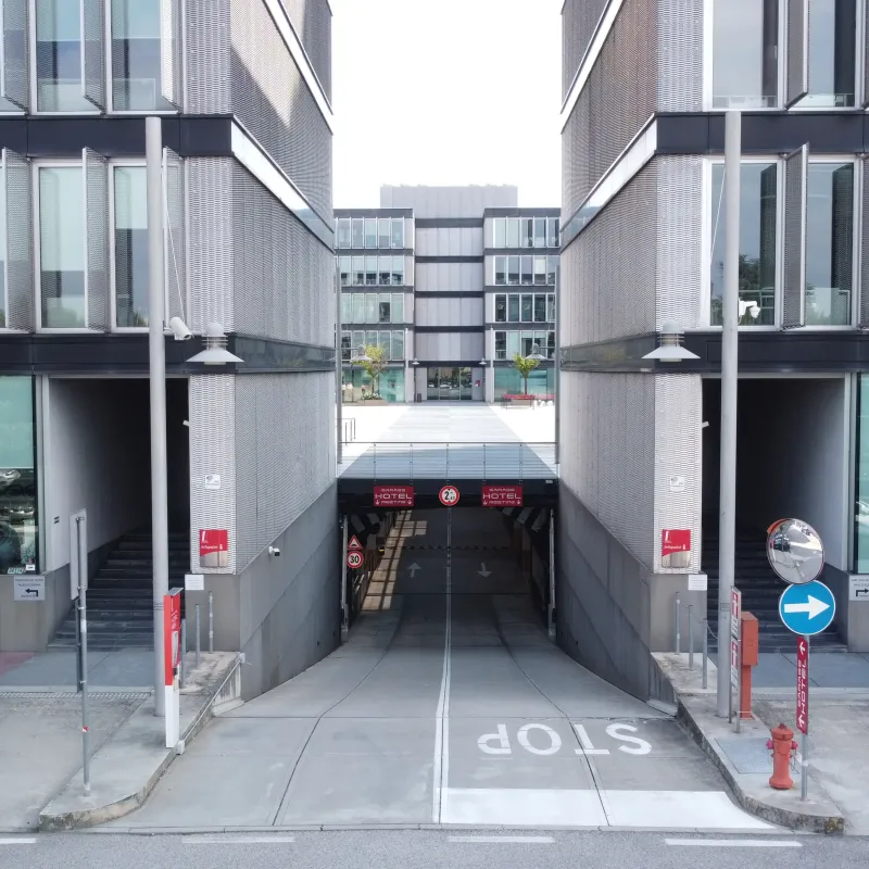 Ingresso del garage