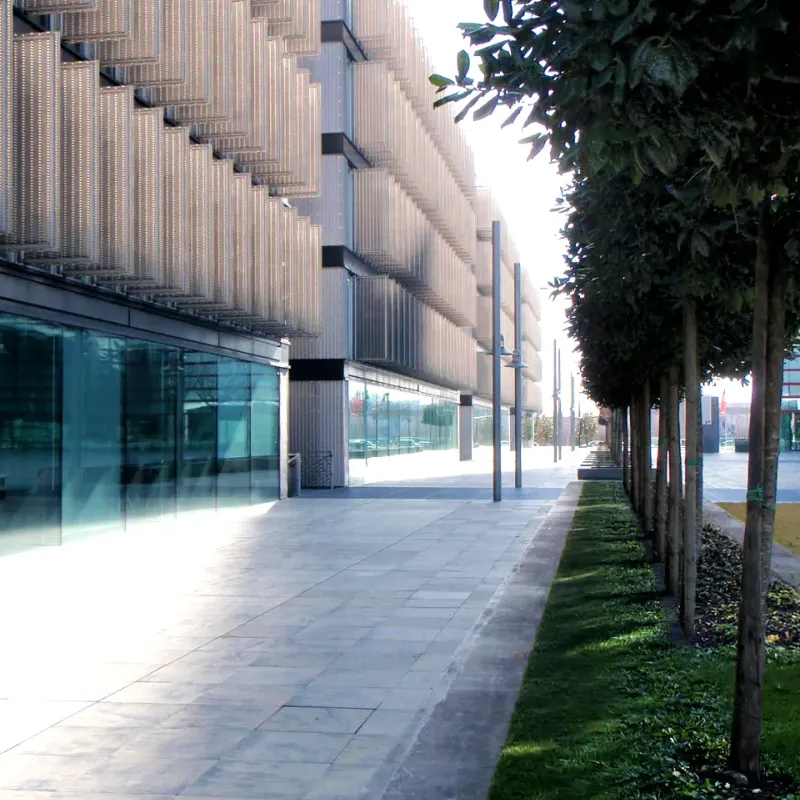 Veduta esterna Palazzo dell'Economia